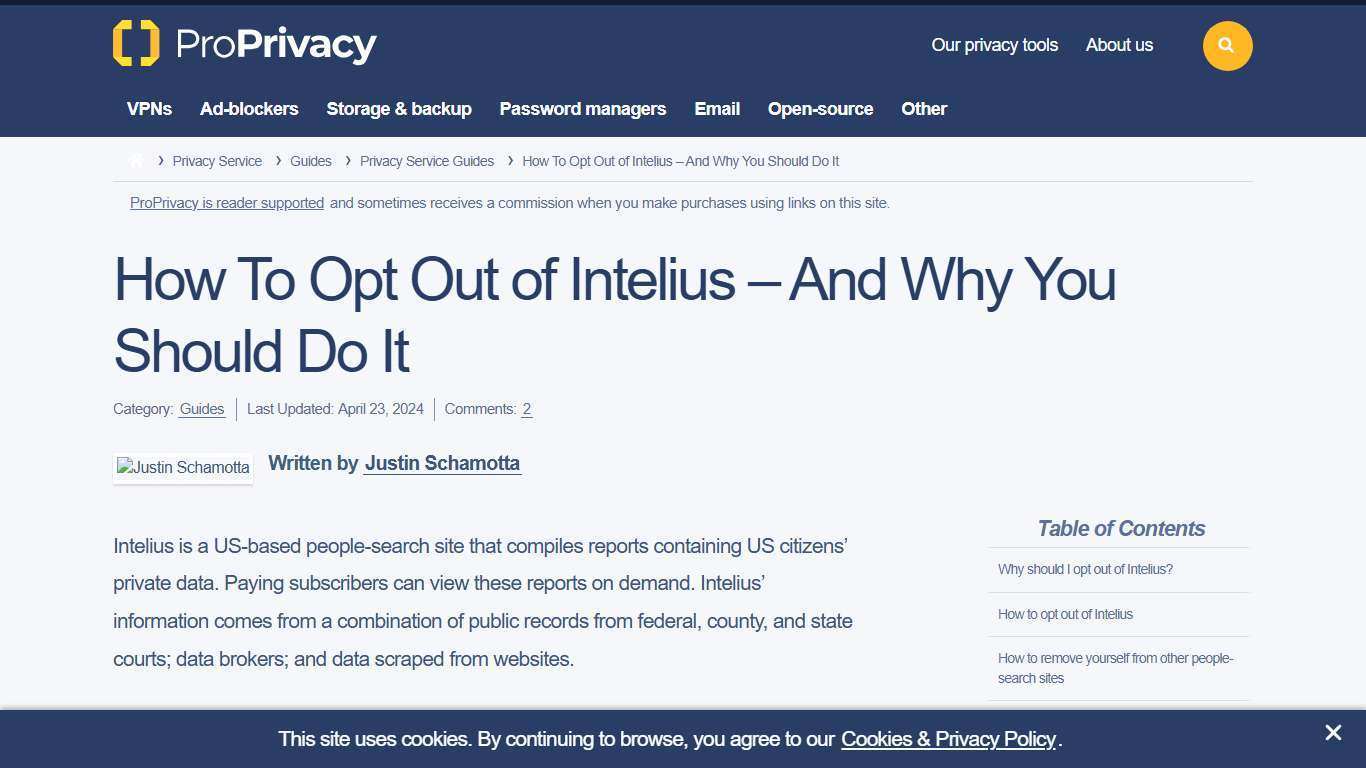 How To Opt Out of Intelius – And Why You Should Do It