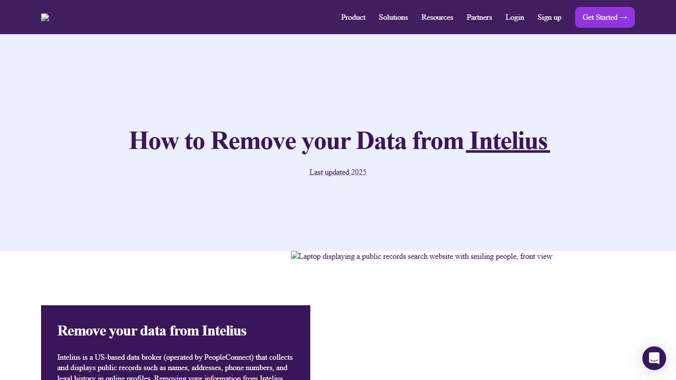 mePrism — How to Remove Your Data from Intelius
